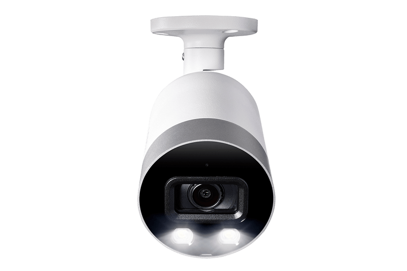 4K Ultra HD 8-Channel IP Security System with 4 Smart Deterrence 4K (8MP) Cameras, Smart Motion Detection and Smart Home Voice Control - Lorex Technology Inc.