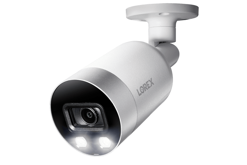 4K Ultra HD 8-Channel IP Security System with 8 Smart Deterrence 4K (8MP) Cameras, Smart Motion Detection and Smart Home Voice Control - Lorex Technology Inc.