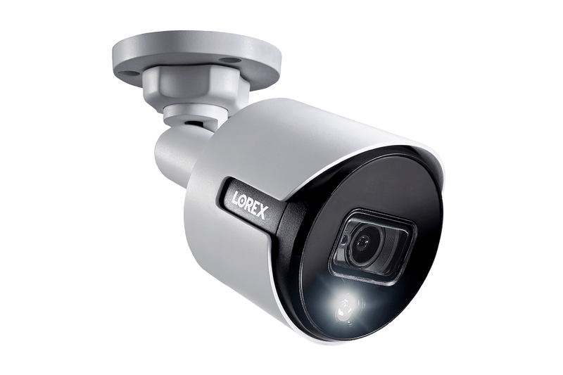 4K Ultra HD 8-Channel Security System with 8 5MP Active Deterrence Cameras, Advanced Motion Detection and Smart Home Voice Control - Lorex Technology Inc.