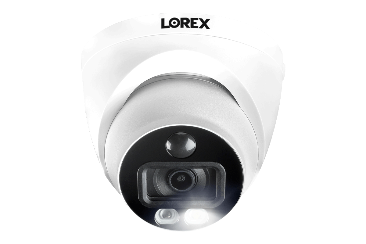 4K Ultra HD Active Deterrence Dome Security Camera - Lorex Technology Inc.