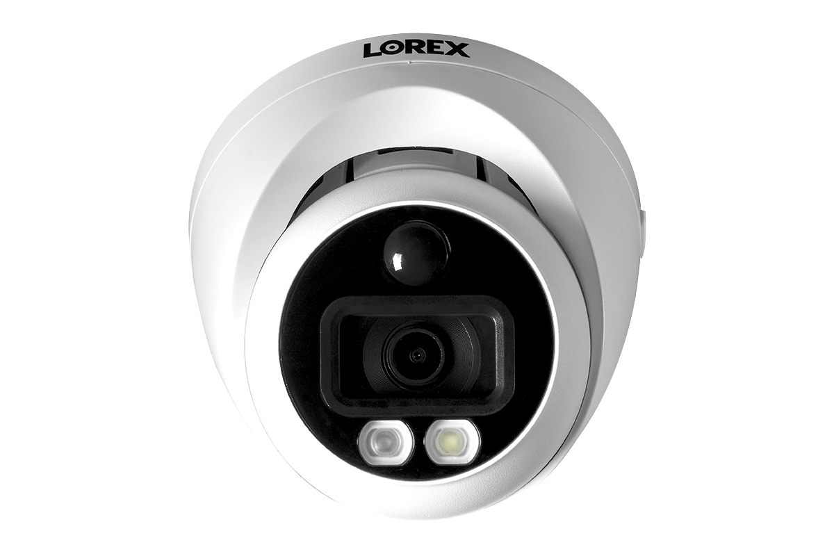 4K Ultra HD Active Deterrence Dome Security Camera - Lorex Technology Inc.