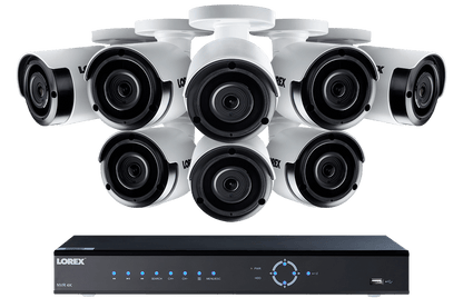 4K Ultra HD IP NVR security camera system with 2K 4MP IP cameras, 130FT night vision - Lorex Technology Inc.