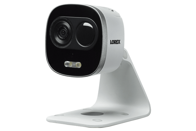4K Ultra HD IP NVR System with 4 Active Deterrence Security Cameras, 130ft Night Vision - Lorex Technology Inc.