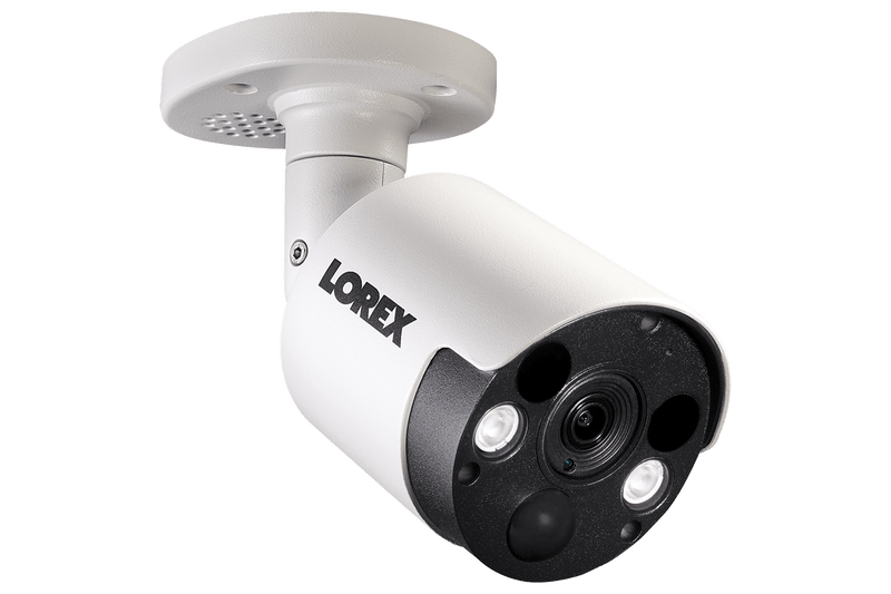 4K Ultra HD IP NVR System with 8 Active Deterrence Security Cameras, 130ft Night Vision - Lorex Technology Inc.