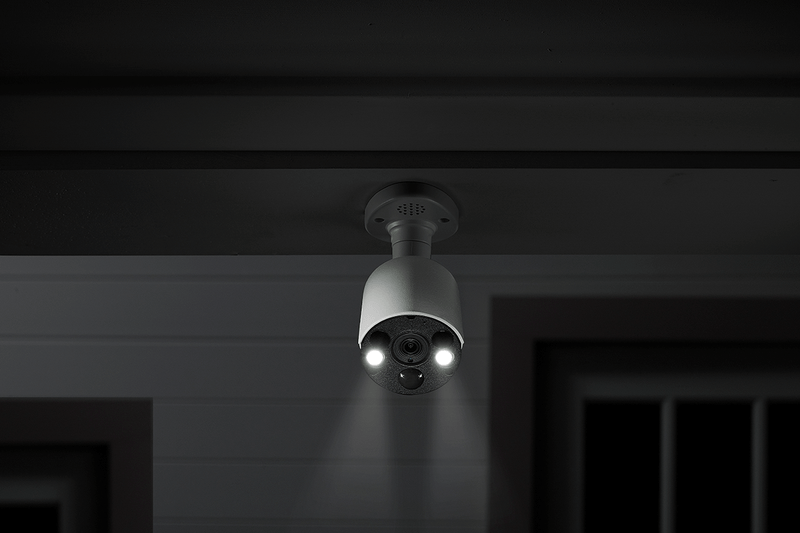 4K Ultra HD IP NVR System with 8 Active Deterrence Security Cameras, 130ft Night Vision - Lorex Technology Inc.