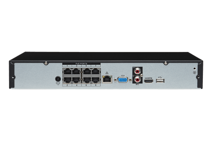 4K Ultra HD IP NVR System with 8 Active Deterrence Security Cameras, 130ft Night Vision - Lorex Technology Inc.
