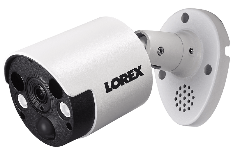 4K Ultra HD IP NVR System with 8 Active Deterrence Security Cameras, 130ft Night Vision - Lorex Technology Inc.