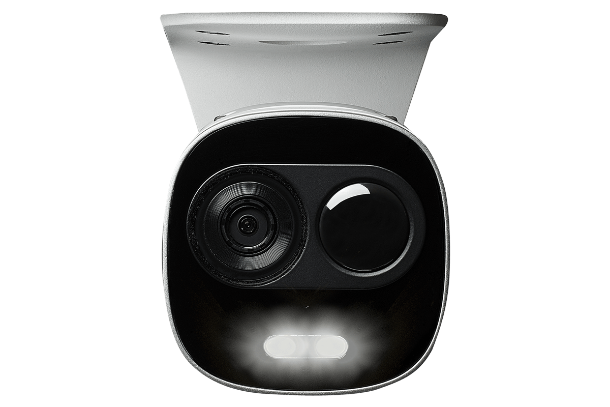 4K Ultra HD IP NVR System with 8 Active Deterrence Security Cameras, 130ft Night Vision - Lorex Technology Inc.