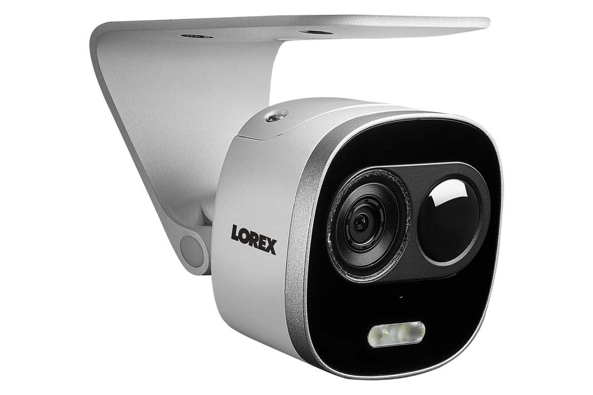 4K Ultra HD IP NVR System with 8 Active Deterrence Security Cameras, 130ft Night Vision - Lorex Technology Inc.