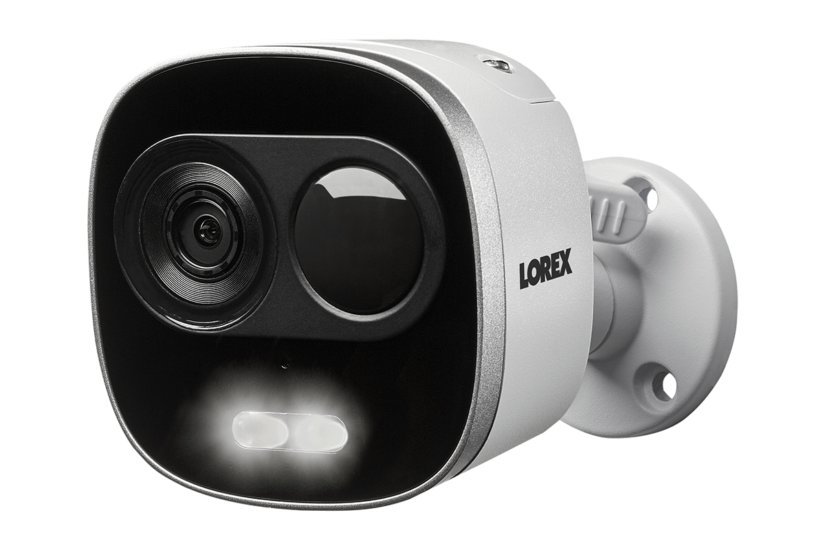 4K Ultra HD IP NVR System with 8 Active Deterrence Security Cameras, 130ft Night Vision - Lorex Technology Inc.