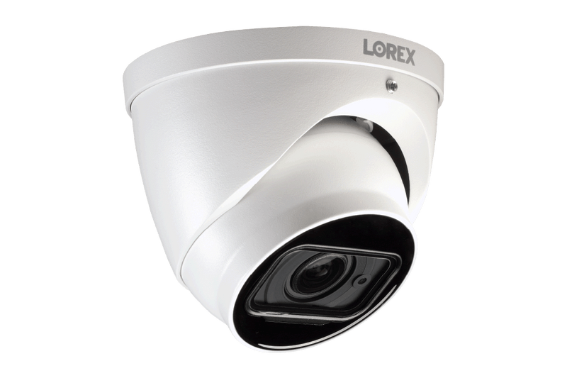 4K Ultra HD Motorized Varifocal Dome Security Camera with Color Night Vision (4-pack) - Lorex Technology Inc.