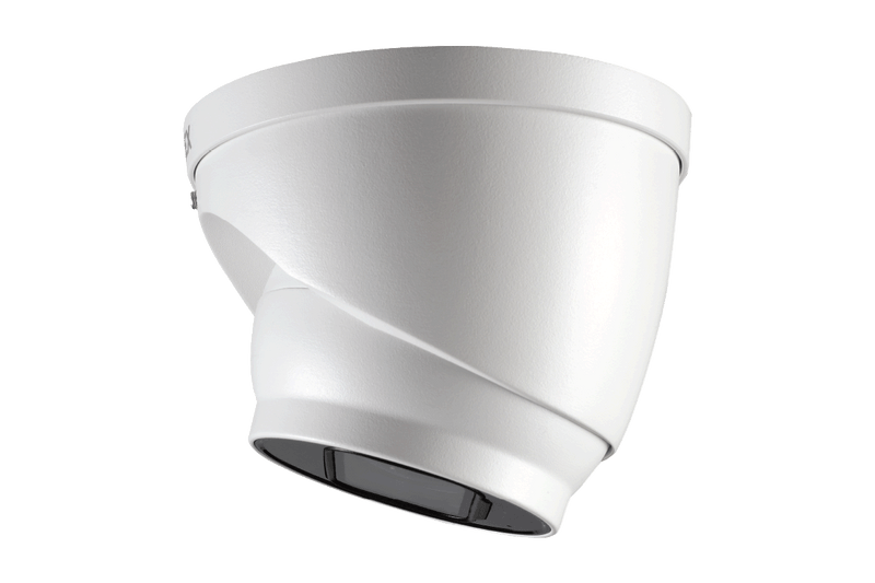 4K Ultra HD Motorized Varifocal Dome Security Camera with Color Night Vision (4-pack) - Lorex Technology Inc.