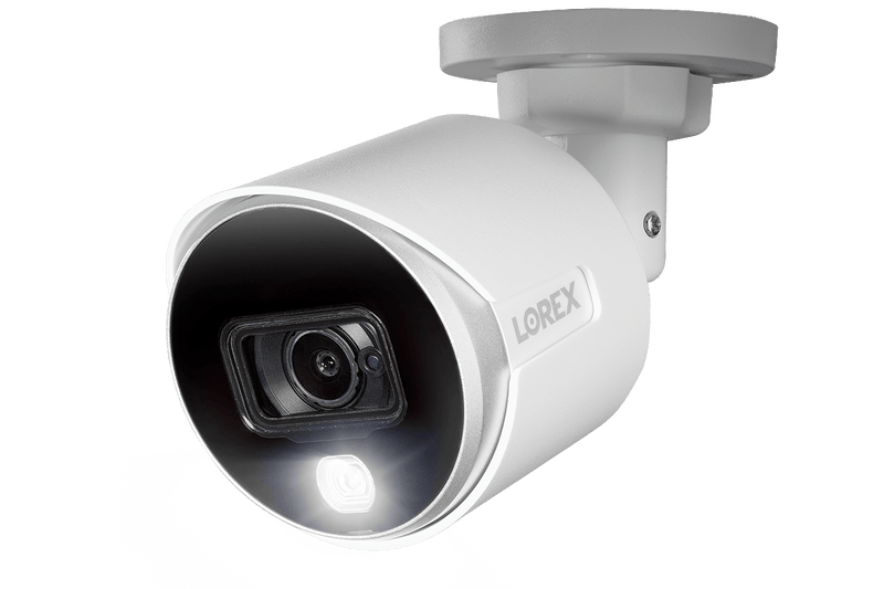 4K Ultra HD Security System with 4K (8MP) Active Deterrence Cameras featuring Advanced Person/Vehicle Detection - Lorex Technology Inc.