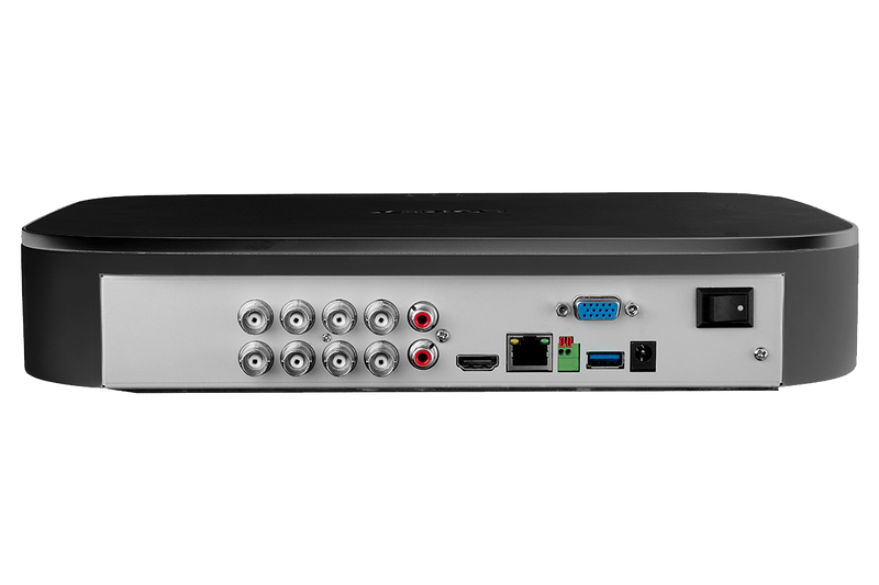 4K Ultra HD Security System with 8-Channel DVR and Eight 4K (8MP) Active Deterrence Cameras featuring Smart Motion Detection and Smart Home Voice Control - Lorex Technology Inc.