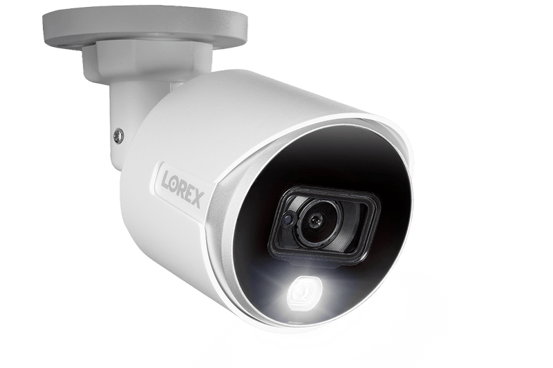 4K Ultra HD Security System with Eight 4K (8MP) Active Deterrence Cameras featuring Smart Motion Detection and Smart Home Voice Control - Lorex Technology Inc.