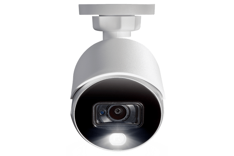 4K Ultra HD Security System with Four 4K (8MP) Active Deterrence Cameras featuring Smart Motion Detection and Smart Home Voice Control - Lorex Technology Inc.