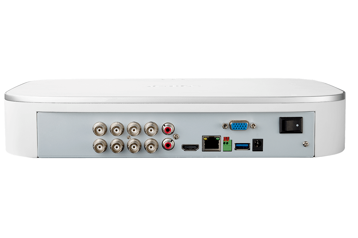 4K Ultra HD Security System with Four 4K (8MP) Active Deterrence Cameras featuring Smart Motion Detection and Smart Home Voice Control - Lorex Technology Inc.