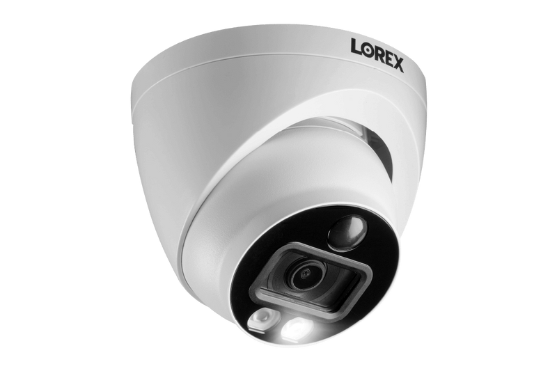4K Ultra HD Security System with Twelve 4K (8MP) Active Deterrence Cameras featuring Smart Motion Detection and Smart Home Voice Control - Lorex Technology Inc.