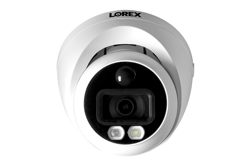 4K Ultra HD Security System with Twelve 4K (8MP) Active Deterrence Cameras featuring Smart Motion Detection and Smart Home Voice Control - Lorex Technology Inc.