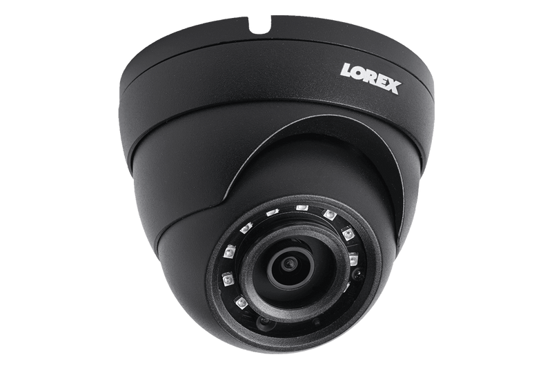 4MP Metal Dome Camera with 150FT Color Night Vision-Black - Lorex Technology Inc.