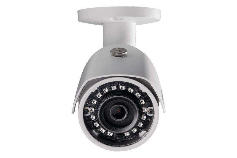 4MP Outdoor Metal Camera with 130FT Color Night Vision-White (2-pack) - Lorex Technology Inc.