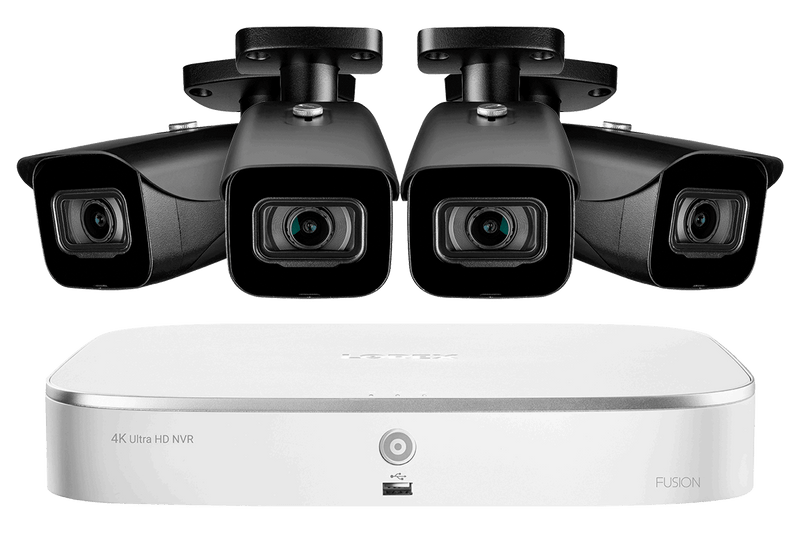 8-Channel Fusion NVR System with 4K (8MP) IP Cameras - Lorex Technology Inc.