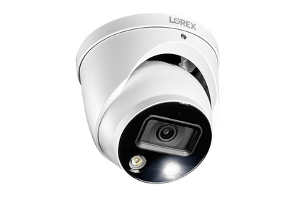 8-Channel Fusion NVR System with Dome and Bullet Smart Deterrence 4K IP Cameras - Lorex Technology Inc.