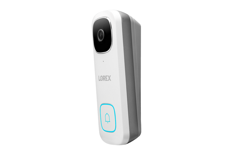 8-Channel NVR Fusion System with Four 4K (8MP) IP Cameras, 2K Wi-Fi Video Doorbell, and Smart Sensor Starter Kit - Lorex Technology Inc.