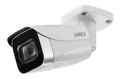 8-Channel NVR Fusion System with Four 4K (8MP) IP Cameras, 2K Wi-Fi Video Doorbell, and Smart Sensor Starter Kit - Lorex Technology Inc.