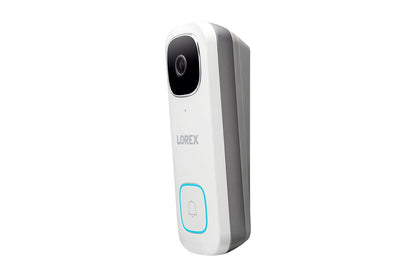 8-Channel NVR Fusion System with Four 4K (8MP) IP Cameras, 2K Wi-Fi Video Doorbell, and Smart Sensor Starter Kit - Lorex Technology Inc.