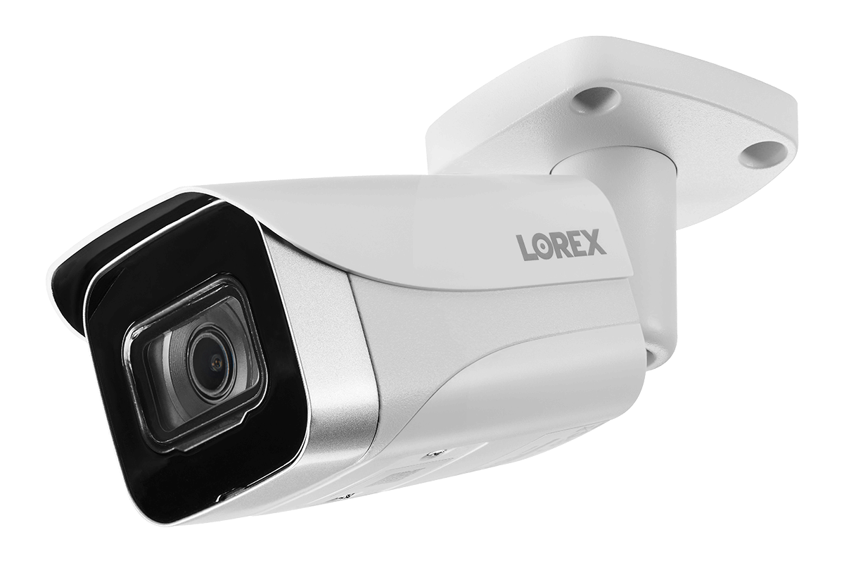 8-Channel NVR Fusion System with Four 4K (8MP) IP Cameras, 2K Wi-Fi Video Doorbell, and Smart Sensor Starter Kit - Lorex Technology Inc.