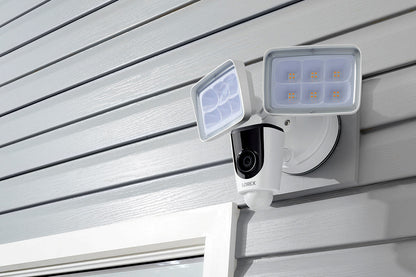 8-Channel NVR Fusion System with Six 4K HD Smart Deterrence IP Dome Cameras, 2K Wi-Fi Video Doorbell, Wi-Fi Floodlight Camera and Smart Sensor Starter Kit - Lorex Technology Inc.