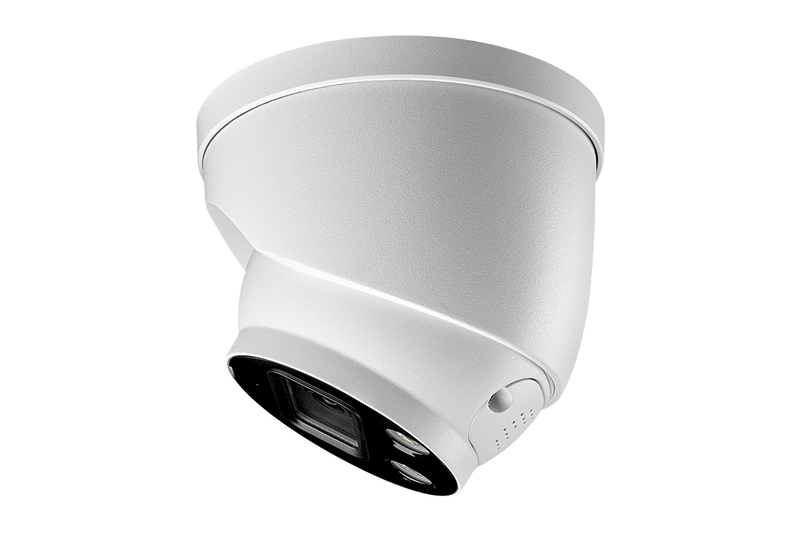 8-Channel NVR Fusion System with Six 4K Smart Deterrence IP Dome Security Cameras, Wi-Fi Floodlight and Indoor Camera - Lorex Technology Inc.