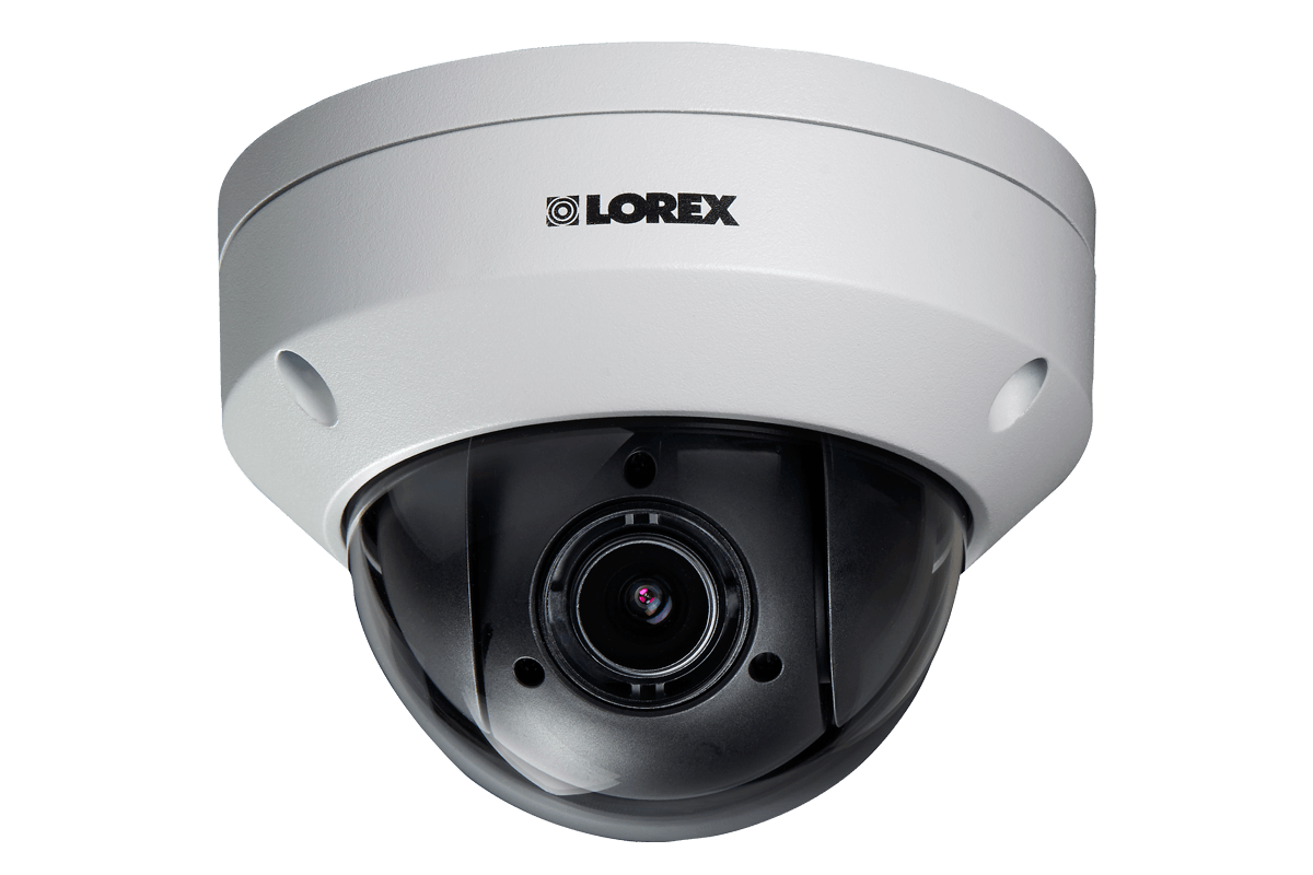 8-Channel NVR System with 4 Pan-Tilt-Zoom Outdoor Metal Cameras - Lorex Technology Inc.