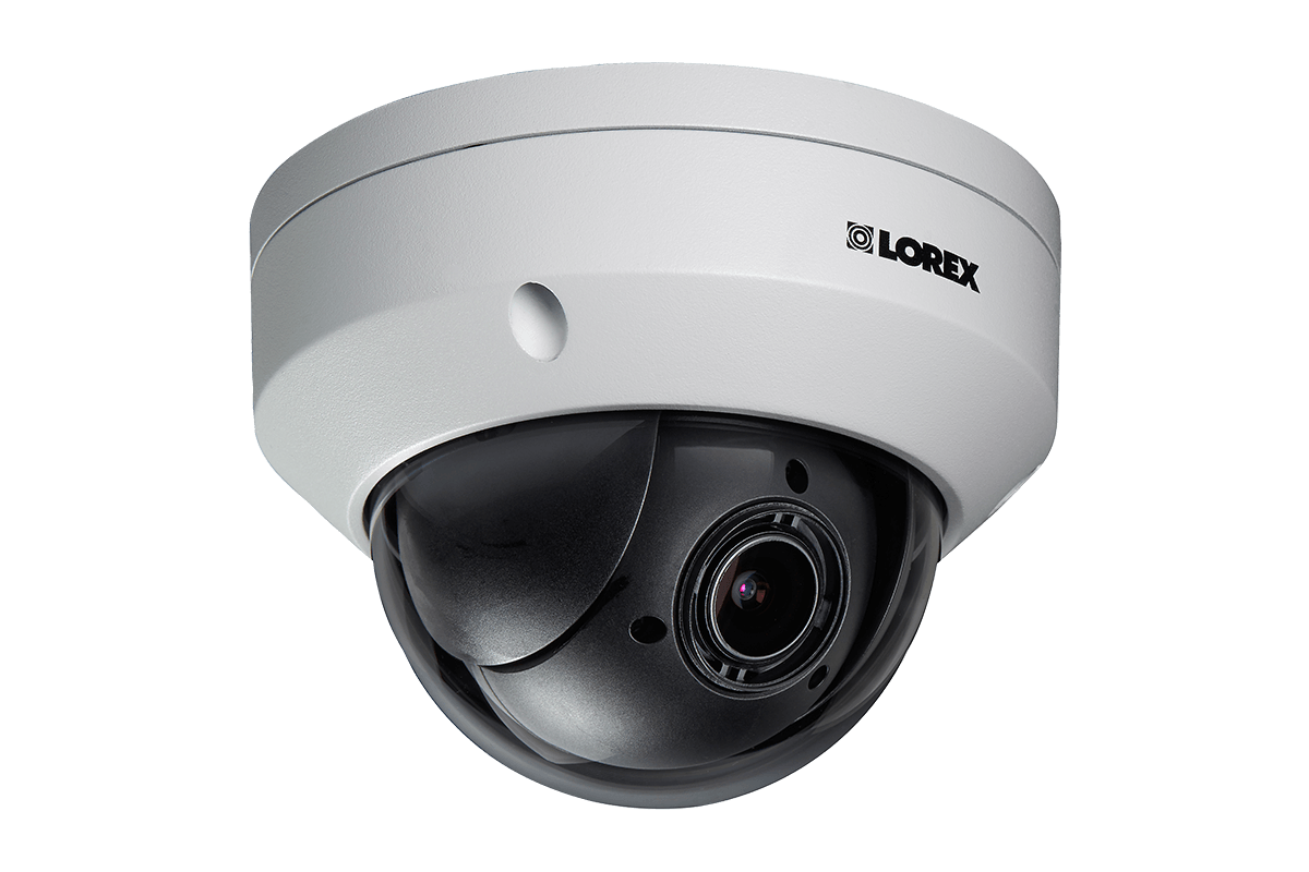 8-Channel NVR System with 4 Pan-Tilt-Zoom Outdoor Metal Cameras - Lorex Technology Inc.