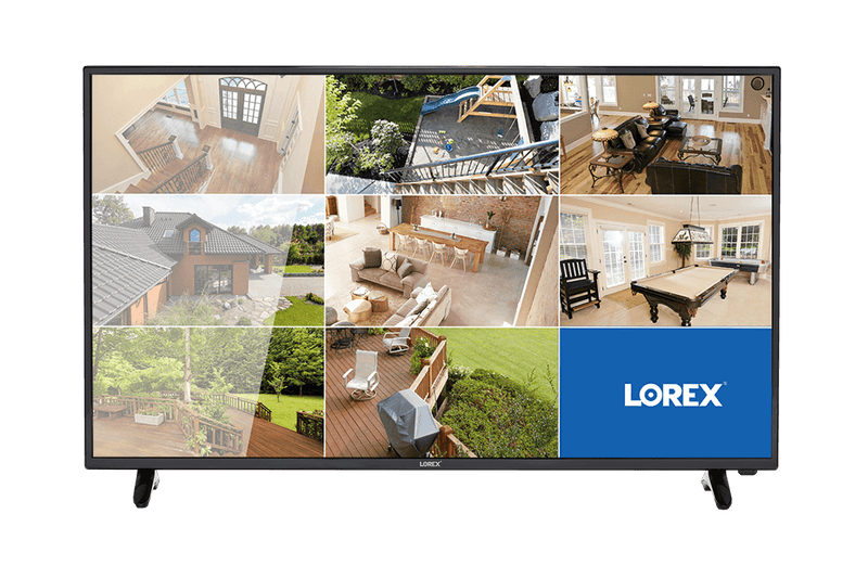 8-Channel System with 4 Wireless Security Cameras and 43"" Monitor - Lorex Technology Inc.