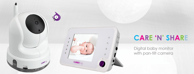 Baby monitor with PTZ camera and 3.5inch monitor - Lorex Technology Inc.