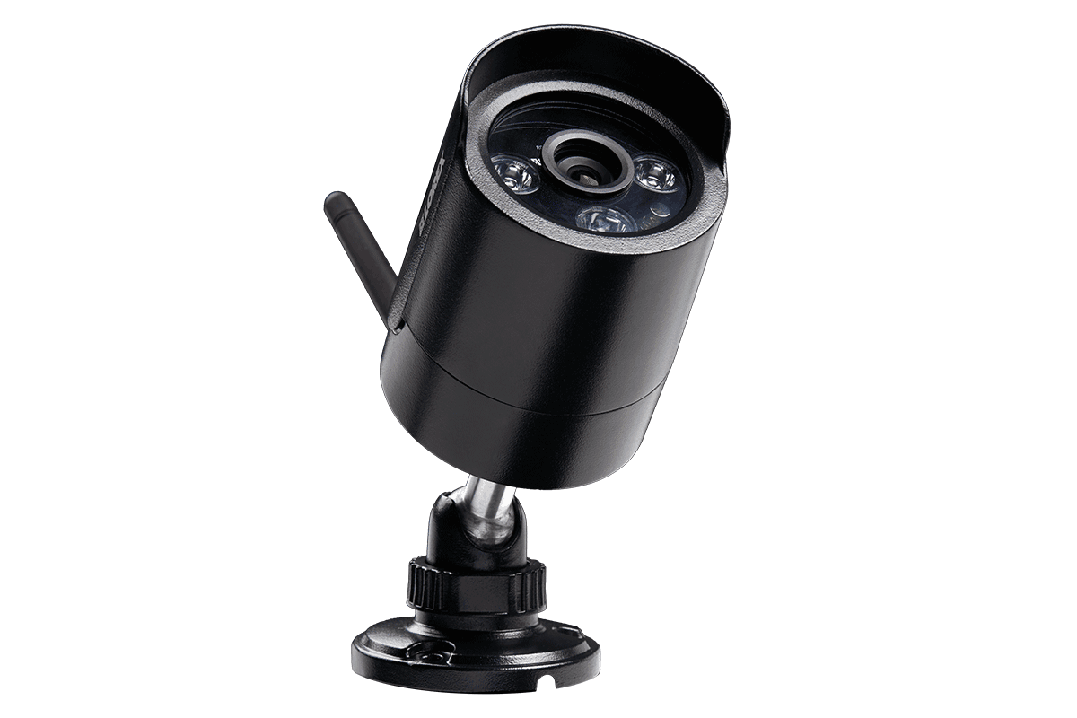Black wireless cameras with night vision (4-pack) - Lorex Technology Inc.