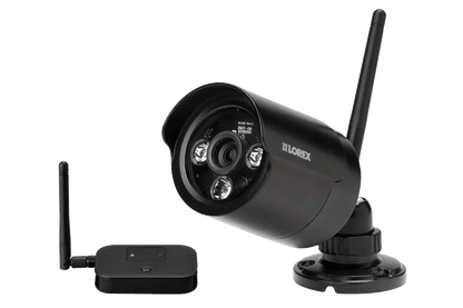 Black wireless cameras with night vision (4-pack) - Lorex Technology Inc.