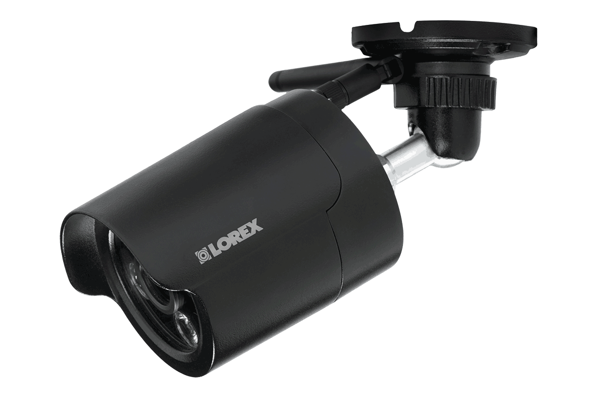 Black wireless cameras with night vision (4-pack) - Lorex Technology Inc.