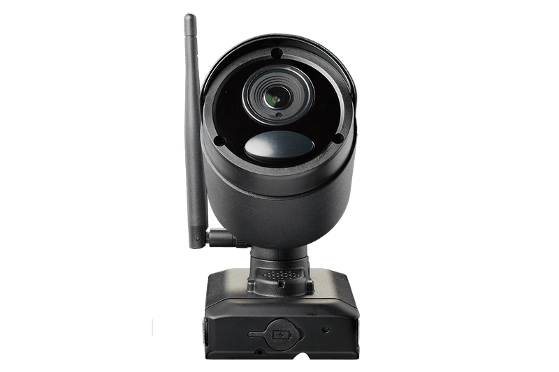 DEAL OF THE DAY! 1080p Wire Free Camera System with Four Battery Powered Metal Cameras, 65ft Night Vision, Two-Way Audio, and a 1TB Hard Drive - Lorex Technology Inc.
