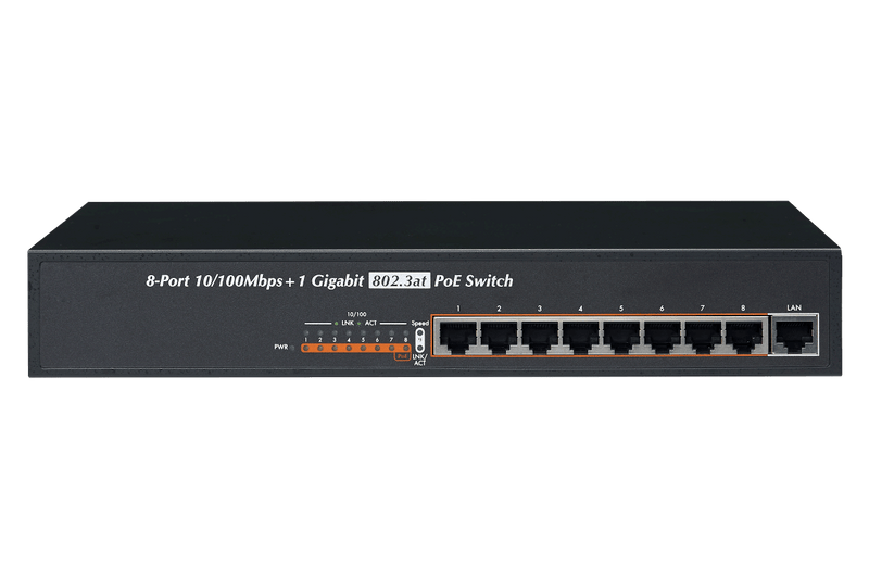 DEAL OF THE DAY! 8-Channel High-Power PoE SwitchD - Lorex Technology Inc.
