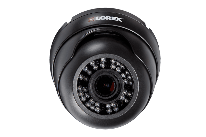 HD 1080p Home Security System with 6 Dome Cameras (4 with Varifocal Zoom Lenses) - Lorex Technology Inc.