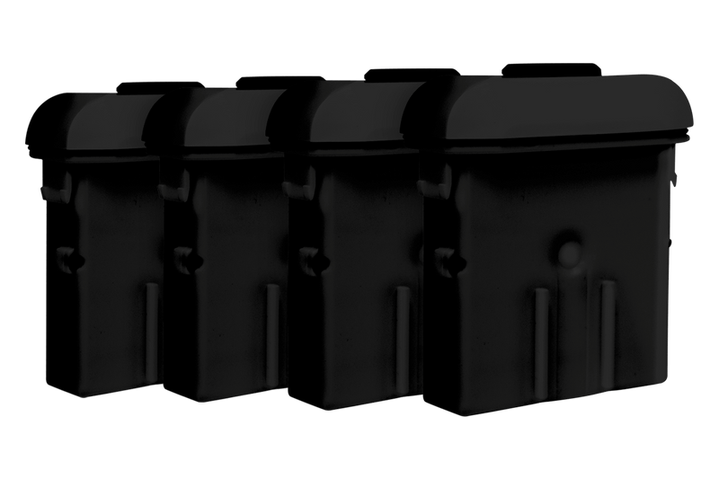 High-Capacity 4 Cell Battery Pack for LWB3900 Wire-Free Cameras (Black - 4-pack) - Lorex Technology Inc.