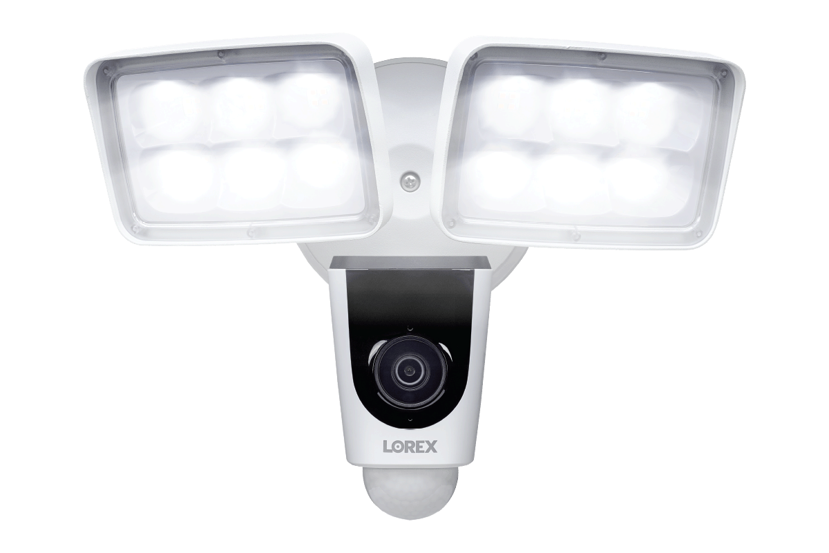 Home Monitoring Kit featuring Wi-Fi Floodlight Camera and 1080p HD Video Doorbell - Lorex Technology Inc.