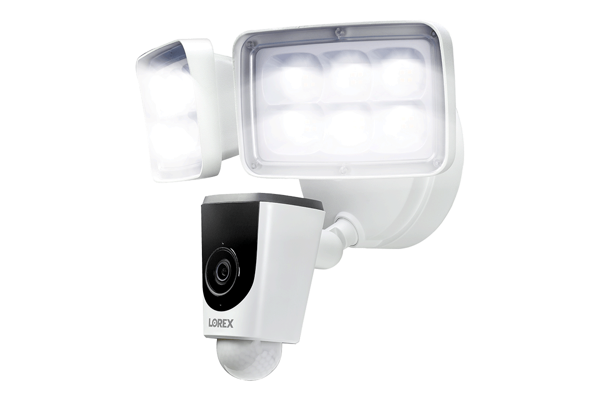 Home Monitoring Kit featuring Wi-Fi Floodlight Camera and 1080p HD Video Doorbell - Lorex Technology Inc.