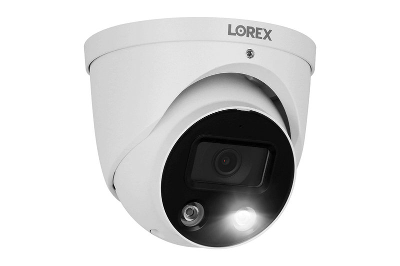 Lorex 16-channel Fusion NVR System with 8 Smart Deterrence Security Cameras - Lorex Technology Inc.