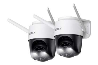 Lorex 2K Pan-Tilt Outdoor Wi-Fi Security Camera (2-Pack) - Lorex Technology Inc.