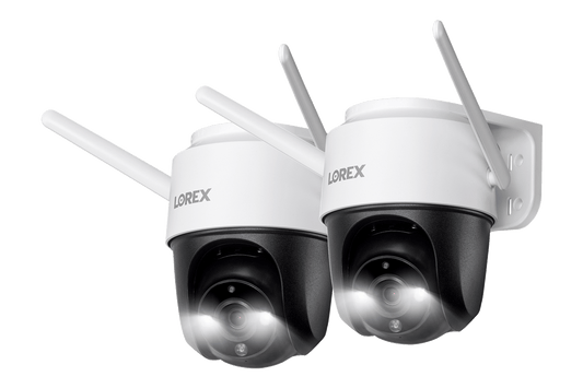 Lorex 2K Pan-Tilt Outdoor Wi-Fi Security Camera (2-Pack) - Lorex Technology Inc.