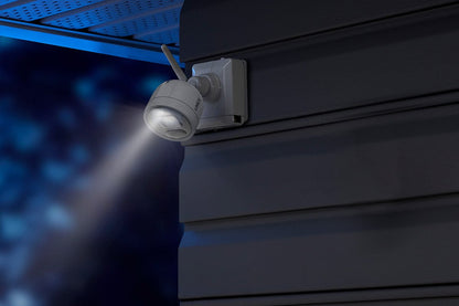 Lorex 2K Spotlight Outdoor Battery Camera with Solar Panel (Add-On) - Lorex Technology Inc.